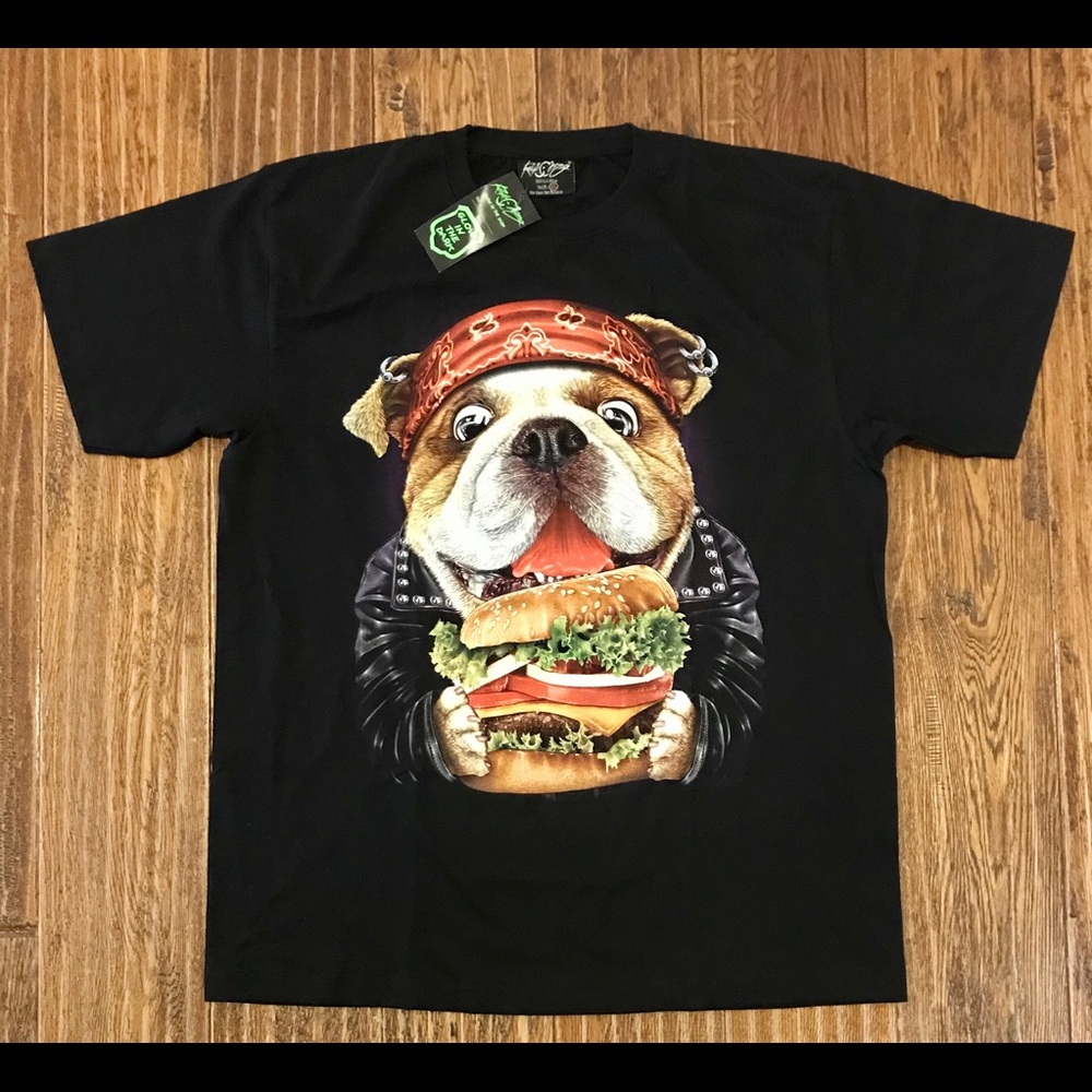 Bulldog T-Shirt (Glows in the dark!)